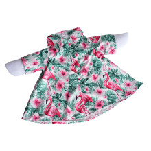 23 Zoll dekoratives Gänse-Outfit mit tropischem-Flamingo