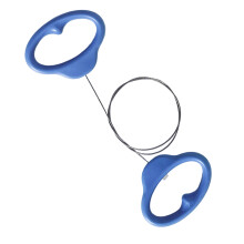 Stainless Steel Wire Clay Cutter with Comfortable-Deep Blue