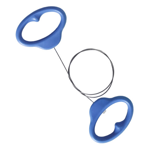 Stainless Steel Wire Clay Cutter with Comfortable-Deep Blue