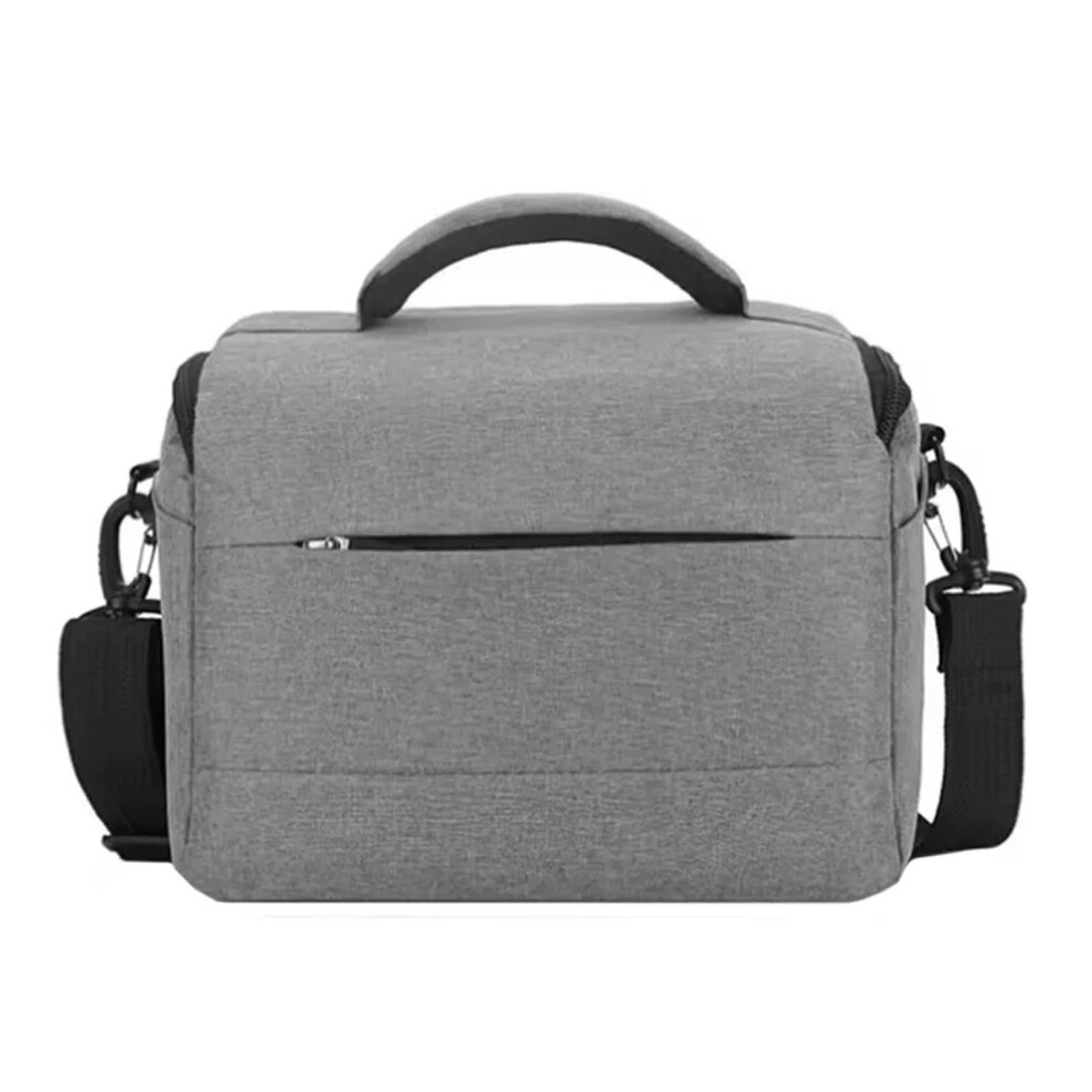 Camera Bag For Dslr Cameras Nylon Shoulder Bag Portable Case Gray 9354506649555