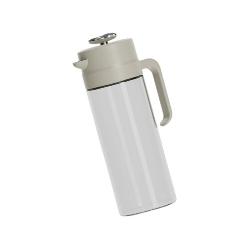 Dikke glazen kan, multifunctionele drankcontainer-Wit 1500 ml