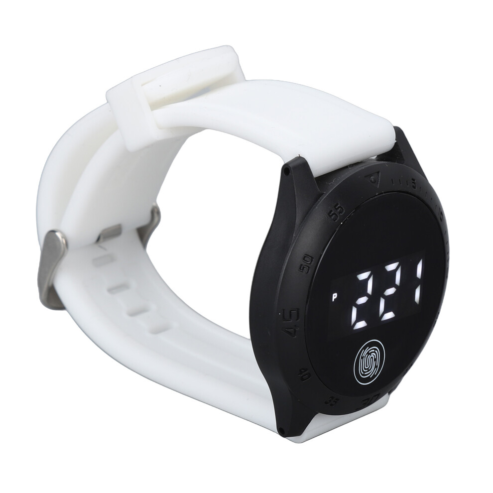 Led Digital Watch Waterproof Wrist Watch For Men Women White,Black