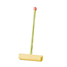 Extendable Lints Roller for Pet Hair Dust Removal Home-Green
