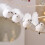 Twin White Artificial Birds For Holiday Decorating Premium-B 6
