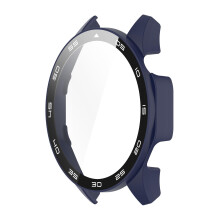 Smart Watch GT4 46mm PC Case Screen Protector Waterproof Blue