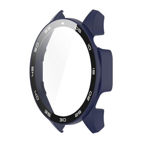 Smart Watch GT4 46mm PC Case Screen Protector Waterproof Blue