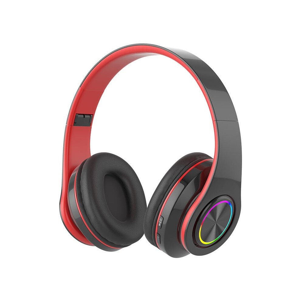 Bluetooth Headphones Over-Ear Wireless Headset With Active Noise Cancelling, Built-In Microphone, Led Lights 9339159943120