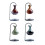 Iron Hook Hanging Water Drop Ceramics Essential-Earthy yellow 2