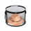 Round Brim Hat Storage Bucket with Handle Caps Organizer-Grey 7