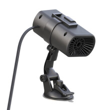 Windshield Defroster Portable 12V Auto Defogger, Fast Heating, 360-Degree Adjustable Car Dryer