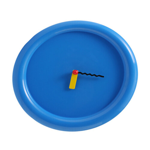 Decorative Creamy Bubble Wall Clock Quiet Movement-Blue