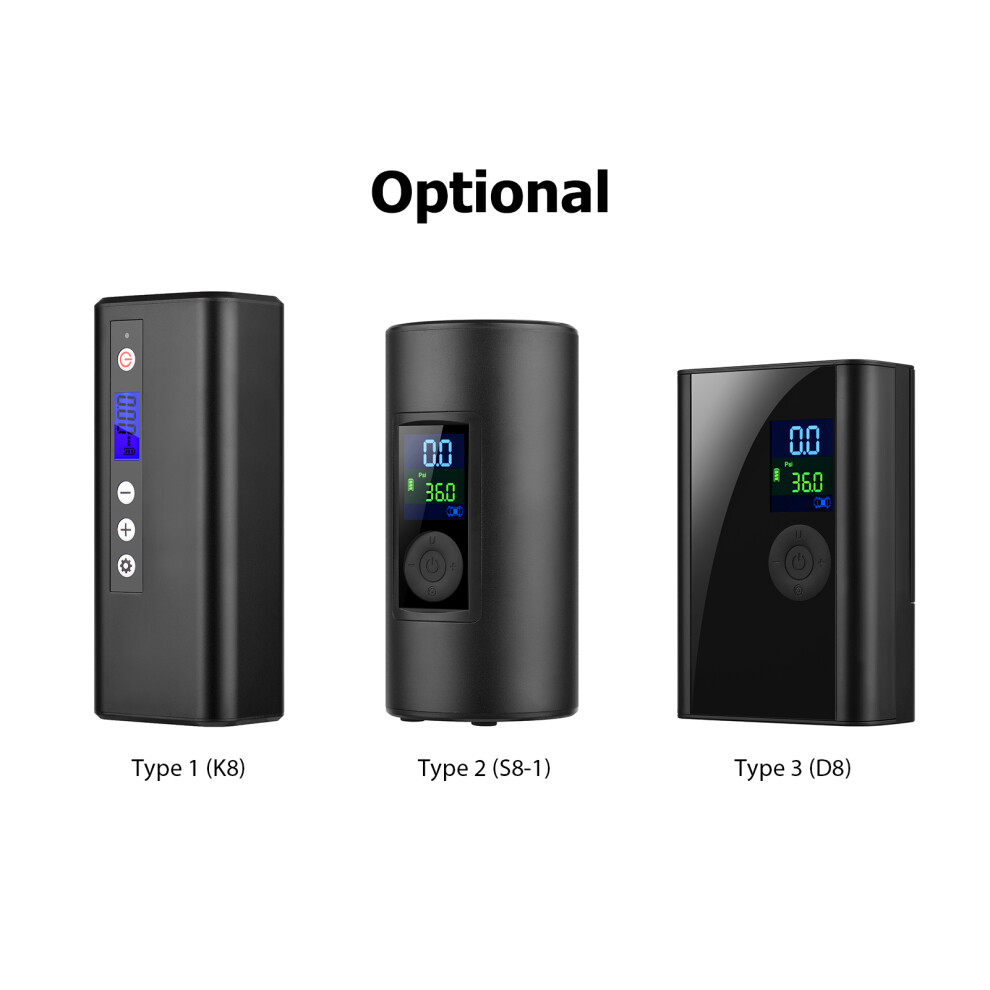 Digital Portable Tire Inflator 150 Psi Rechargeable With Power Bank & Emergency Light 7681357404074