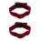 2Pcs Blood Flow Restriction Bands for Muscle Building, Red, 64cm 14