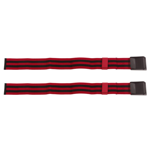 2Pcs Blood Flow Restriction Bands for Muscle Building, Red, 64cm 1