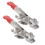 2Pcs Stainless Steel Toggle Clamp Pull Latches 400lbs Capacity Kit 15