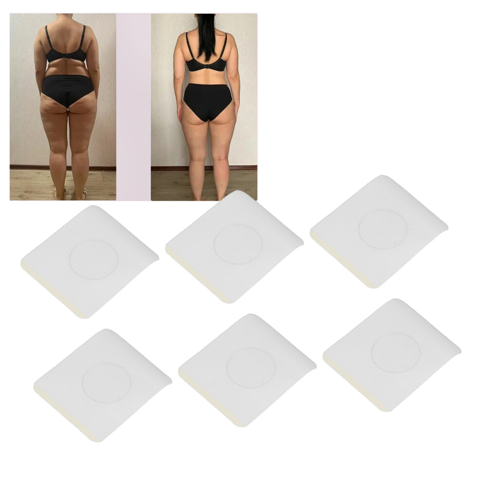 50pcs Body Slimming Stomach Stickers, Circulation & Fat Burn