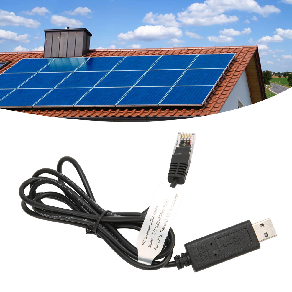 Usb To Rs 485 Pc Communication Cable 1.5M Brass Portable Solar Connection Cable 8721357409323