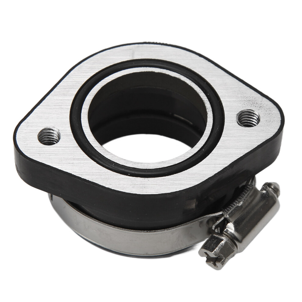 Motorcycle Intake Manifold Carb Boot 47-28Mm Rubber Adapter Black 4041357410223