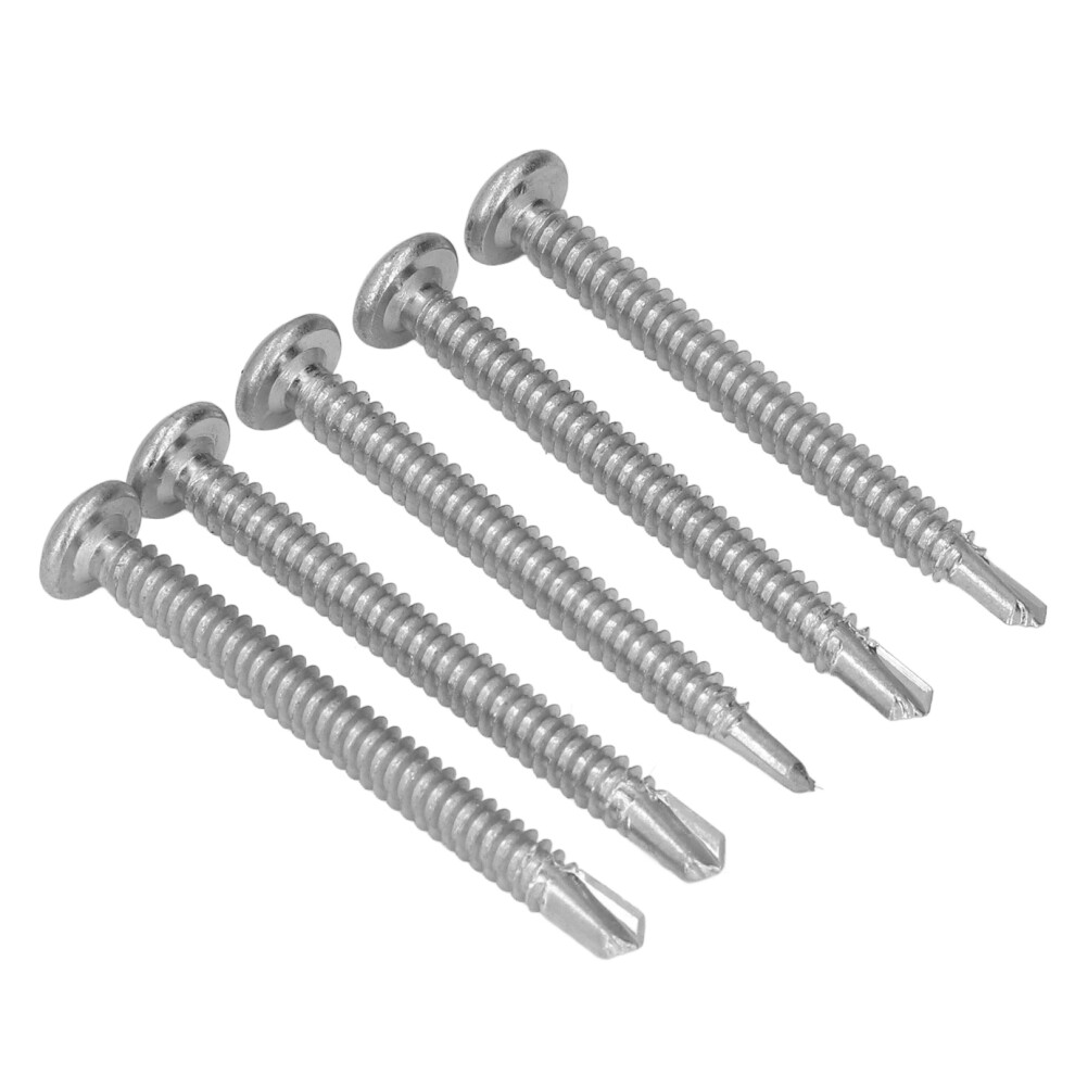 50Pcs Self Drilling Screw Carbon Steel Galvanized 4.8X50mm 4671357411878
