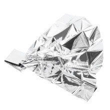 Emergency Thermal Blanket 51.18x82.68in Double Silver Survival Foldable