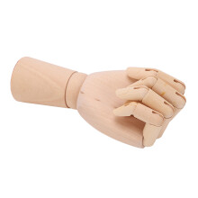 Wooden Art Hand Model with Movable Fingers for Drawing Photography & Decor AU