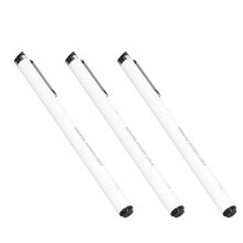 10 Stück Schwarze Fineliner Stifte Wasserdicht, Langlebig, Sehr Glatt