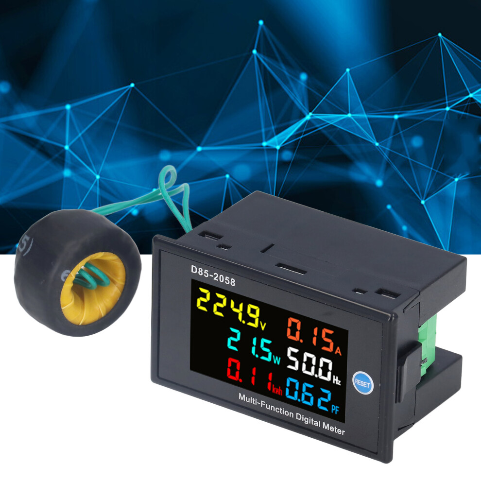 Memory Function Power Monitor Lcd Tester For Ac 40Â300V Systems 5071357412735
