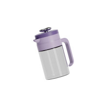 Klarer Getränkekrug aus Borosilikatglas, 800/1500 ml-Lila 800 ml