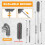 Telescoping Roof Drainage Scraper Tool Designed For-Blue 2