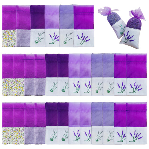 30PCS Multipurpose Fragrances Sachet Bags Cotton Yarn Empty