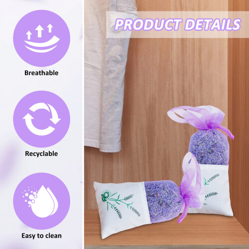 30PCS Multipurpose Fragrances Sachet Bags Cotton Yarn Empty 1