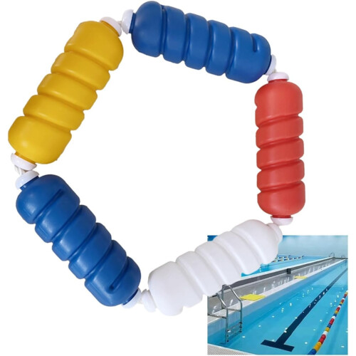 Customisable Floating Lines Nylon Rope 5m Pool Safety Separation Swim Lane Float Kit