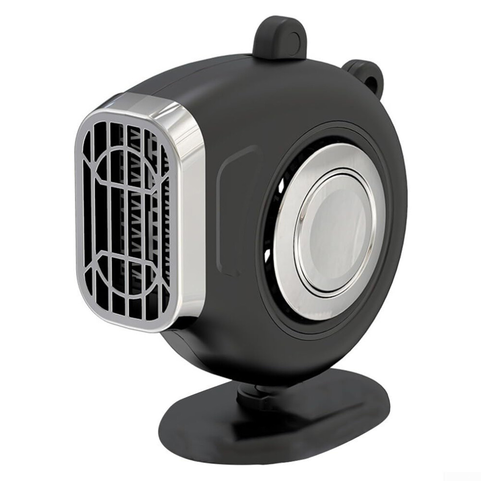 Car Heater 12V Portable Anti-Fog Defogger Defroster For Windshield, 2-In-1 Fast Heating And Cooling Car Defroster, Black 9339159944431