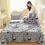 Zachte warme fleece plaid geruite ontwerpen polyester-L1 7