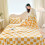 Zachte warme fleece plaid geruite ontwerpen polyester-L1 6