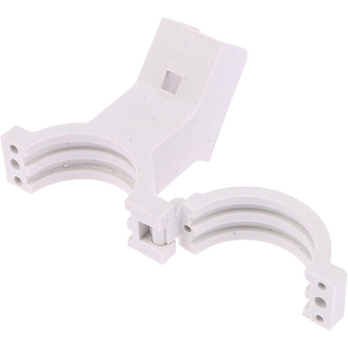 Head Clamp ABS Material High-Frequency Portable Satellite Mount Bracket Compatible With Home Balconies Easy Install 2