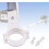 Head Clamp ABS Material High-Frequency Portable Satellite Mount Bracket Compatible With Home Balconies Easy Install 5