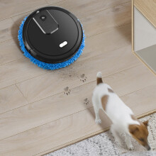 Wet & Dry Mopping Robot, 1500mAh, 180, USB Rechargeable, Auto