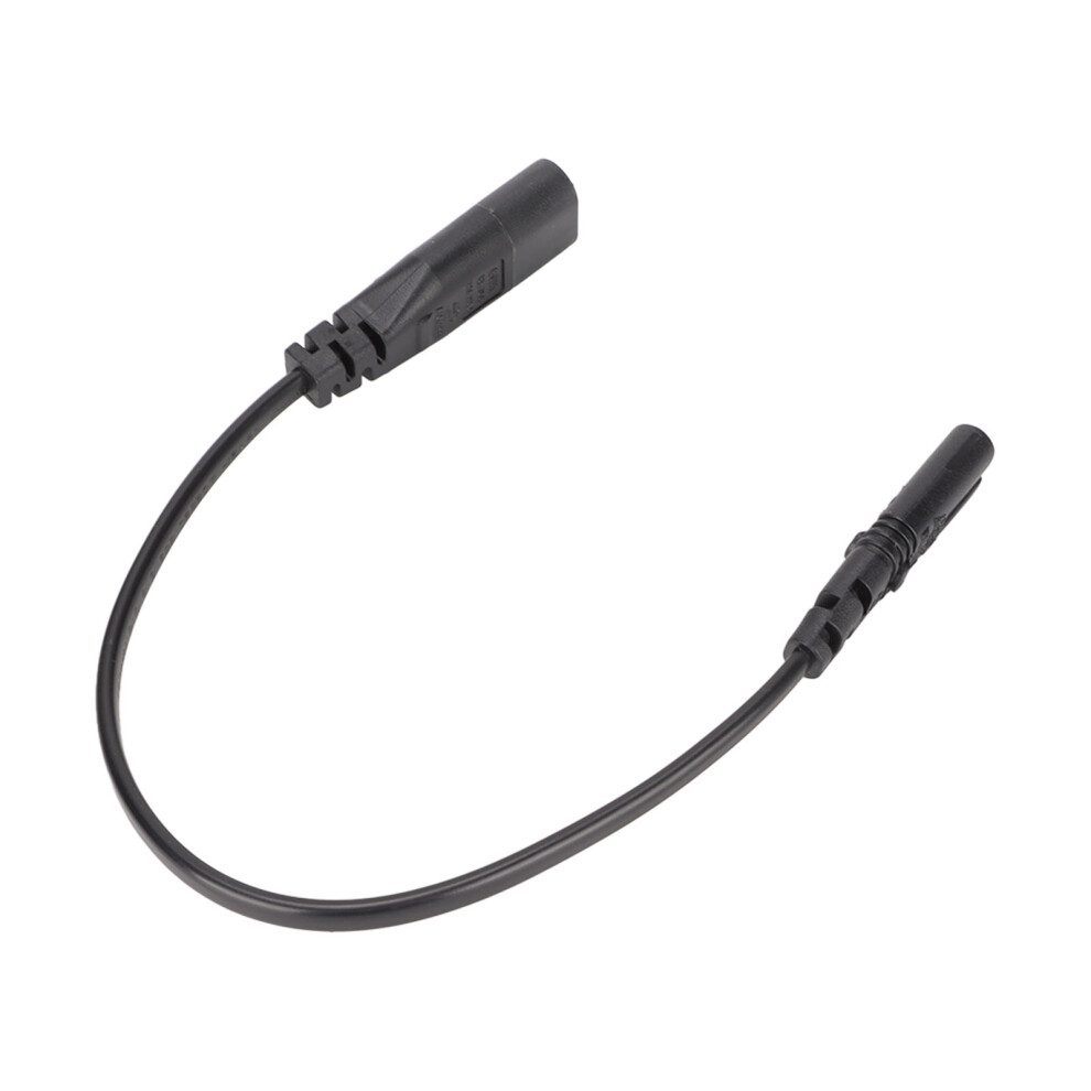 Iec320 C8 To C7 Power Extension Cord 0.3M 2.5A/250V Black 8781357414833