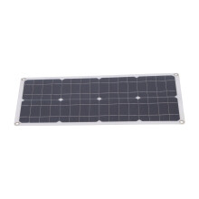 Kit solare monocristallino da 25 W 54x28 cm, Colore mostrato