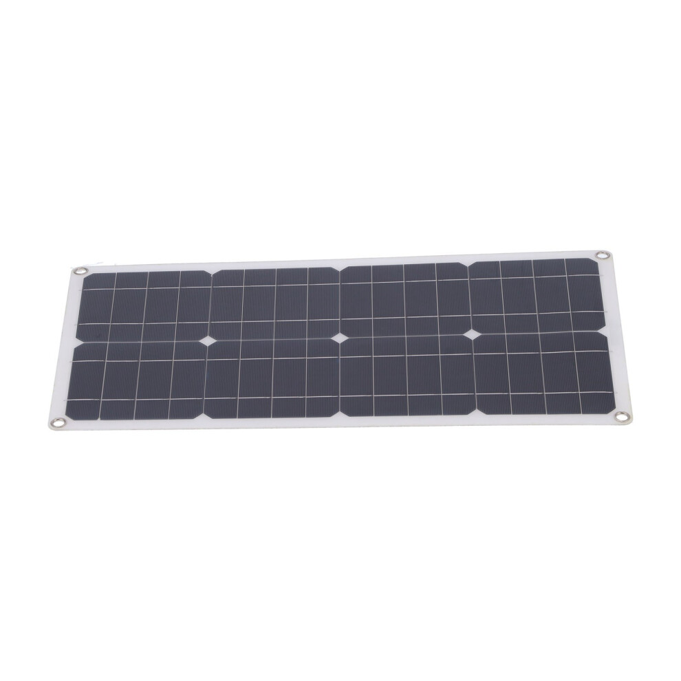 25W Solar Panel Battery Charger Kit With 30A Controller For Vehicles 4391357415057