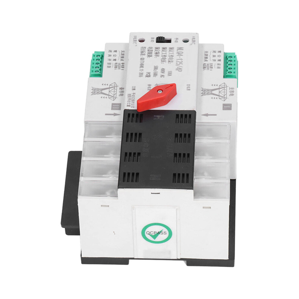Dual Power Automatic Transfer Switch 100A 400V, Model Nlq4-125/4P 8741357415049
