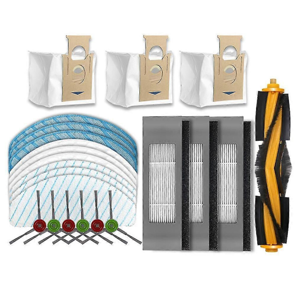Kikidex (As Show, One Size) Replacement For Ozmot8 T9 N8pro Robot Vacuum Cleaner Spare Parts Accessories