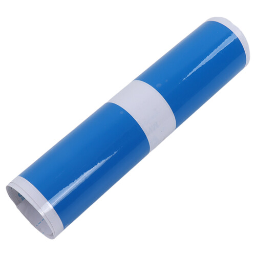 90x9cm Blue Auto Bonnet Stripes 2pcs Easy Peel & Stick Durable