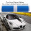 90x9cm Blue Auto Bonnet Stripes 2pcs Easy Peel & Stick Durable 7
