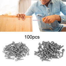 100Pcs Stainless Steel Hex Washer Screws 4.2x25mm & 4.8x25mm