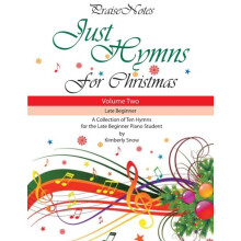 Just Hymns for Christmas Volume 2 by Kimberly Rene Snow Paperback Book