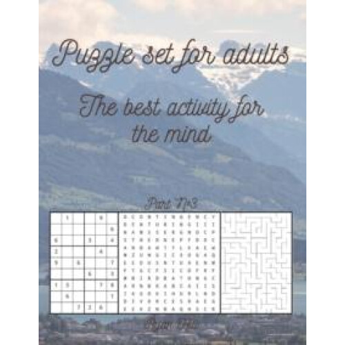 Puzzle set for adults by Ryan Hill Paperback Book