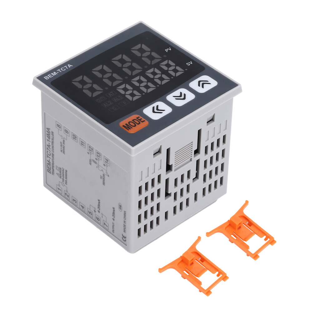 Ac 100Â240V 72X72mm Pid Controller Digital Thermostat For Equipment 7901357419367