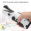 Portable Handheld Sewing Machine 24.5cm Double Needle DIY Black 7